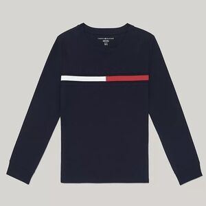 Tommy Hilfiger Flag Stripe T-Shirt- S